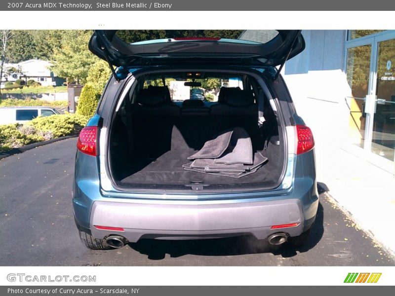 Steel Blue Metallic / Ebony 2007 Acura MDX Technology