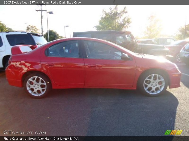 Flame Red / Dark Slate Gray 2005 Dodge Neon SRT-4