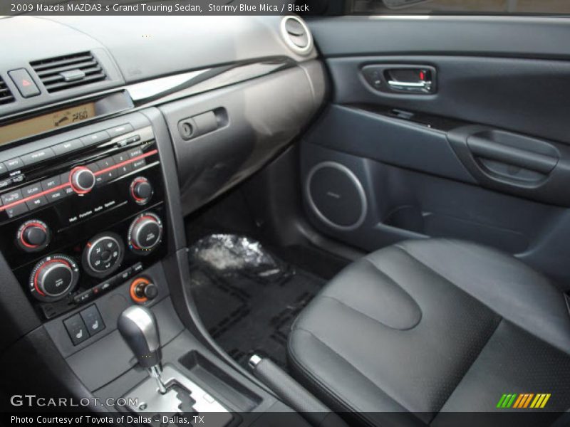  2009 MAZDA3 s Grand Touring Sedan Black Interior