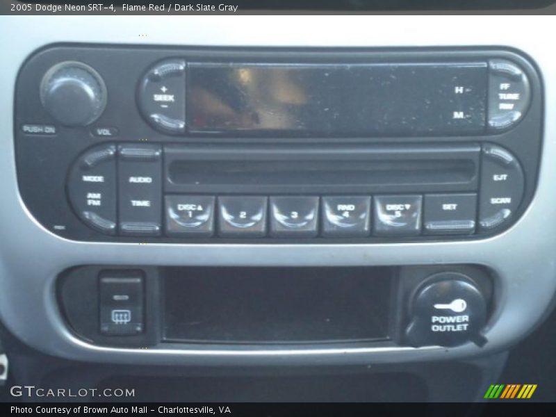 Controls of 2005 Neon SRT-4