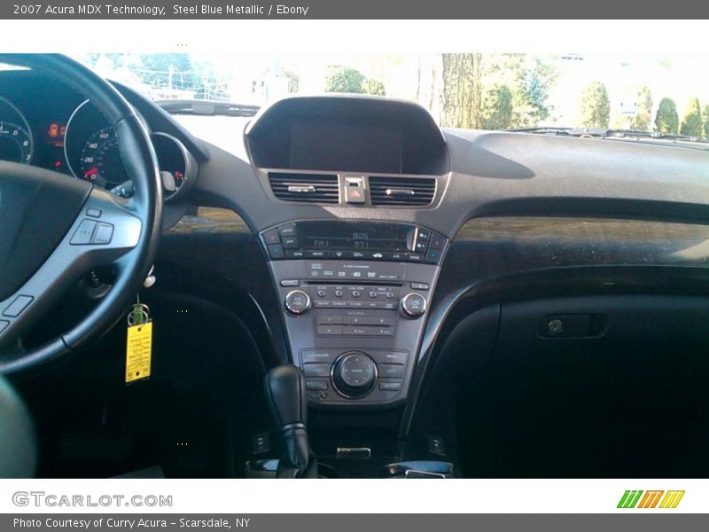 Steel Blue Metallic / Ebony 2007 Acura MDX Technology