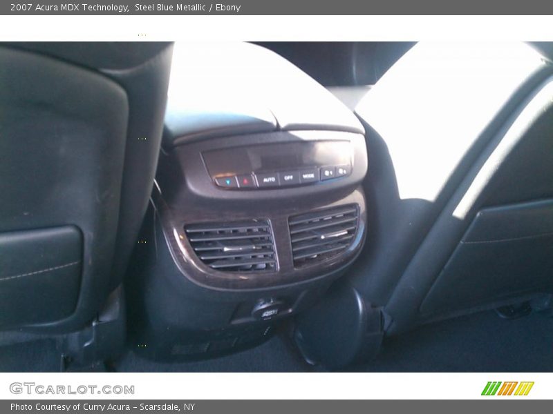 Steel Blue Metallic / Ebony 2007 Acura MDX Technology