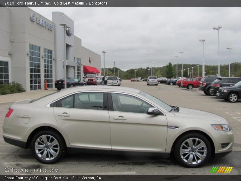 Gold Leaf Metallic / Light Stone 2010 Ford Taurus Limited