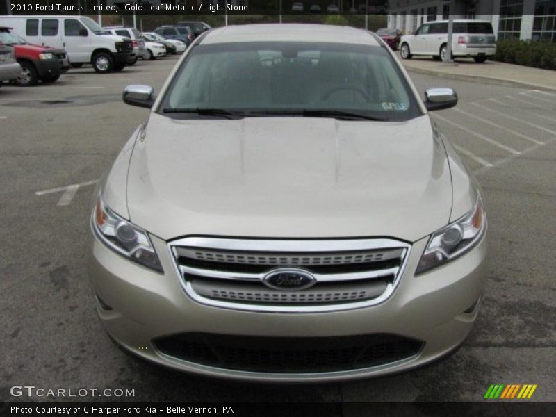 Gold Leaf Metallic / Light Stone 2010 Ford Taurus Limited
