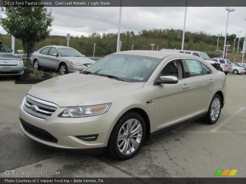 Gold Leaf Metallic / Light Stone 2010 Ford Taurus Limited