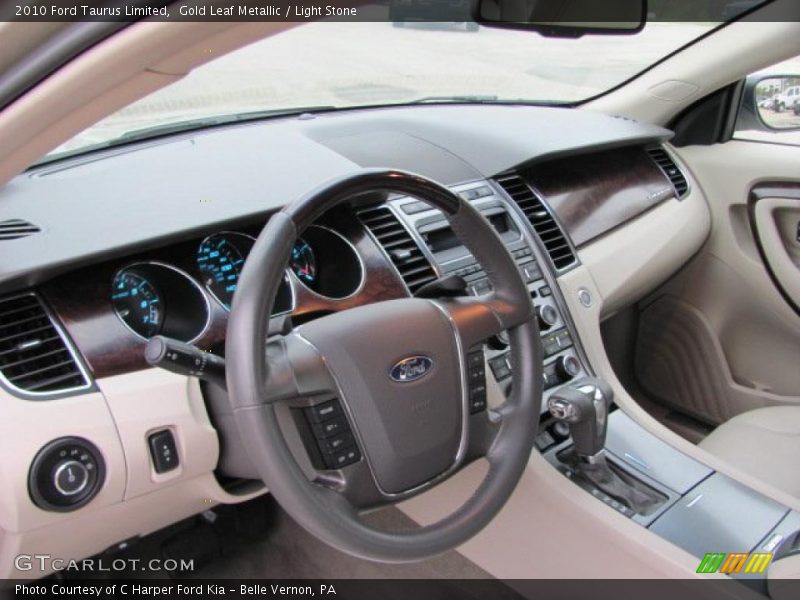 Gold Leaf Metallic / Light Stone 2010 Ford Taurus Limited