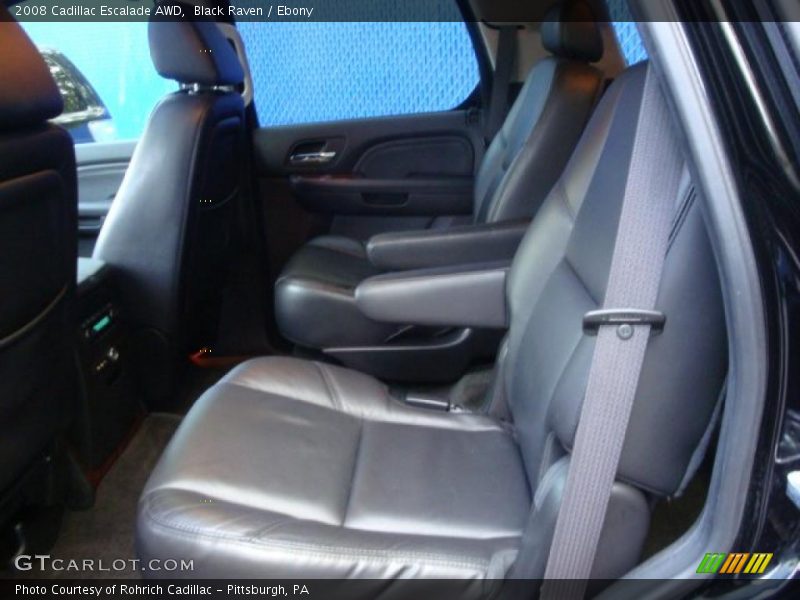  2008 Escalade AWD Ebony Interior
