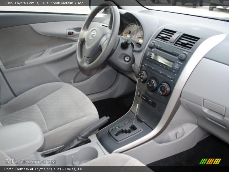 Blue Streak Metallic / Ash 2009 Toyota Corolla