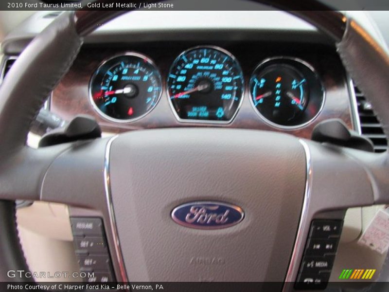 Gold Leaf Metallic / Light Stone 2010 Ford Taurus Limited
