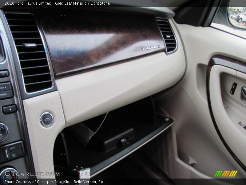 Gold Leaf Metallic / Light Stone 2010 Ford Taurus Limited