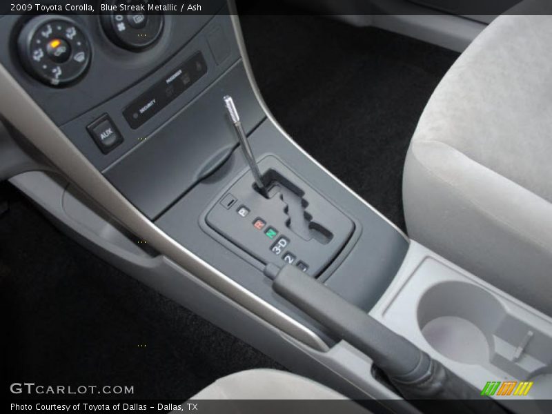 Blue Streak Metallic / Ash 2009 Toyota Corolla