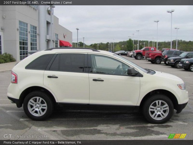 Creme Brulee / Camel 2007 Ford Edge SE AWD