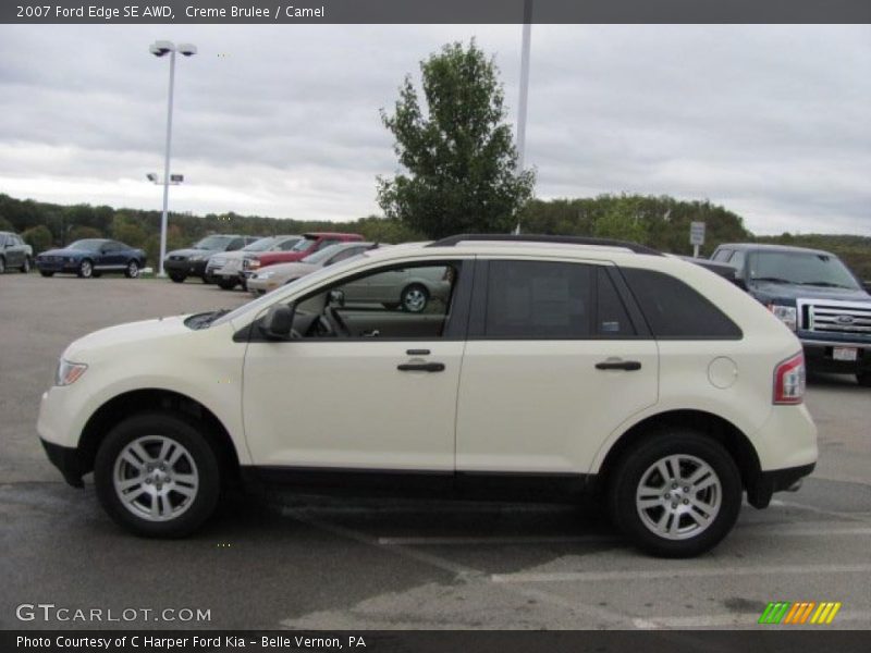 Creme Brulee / Camel 2007 Ford Edge SE AWD