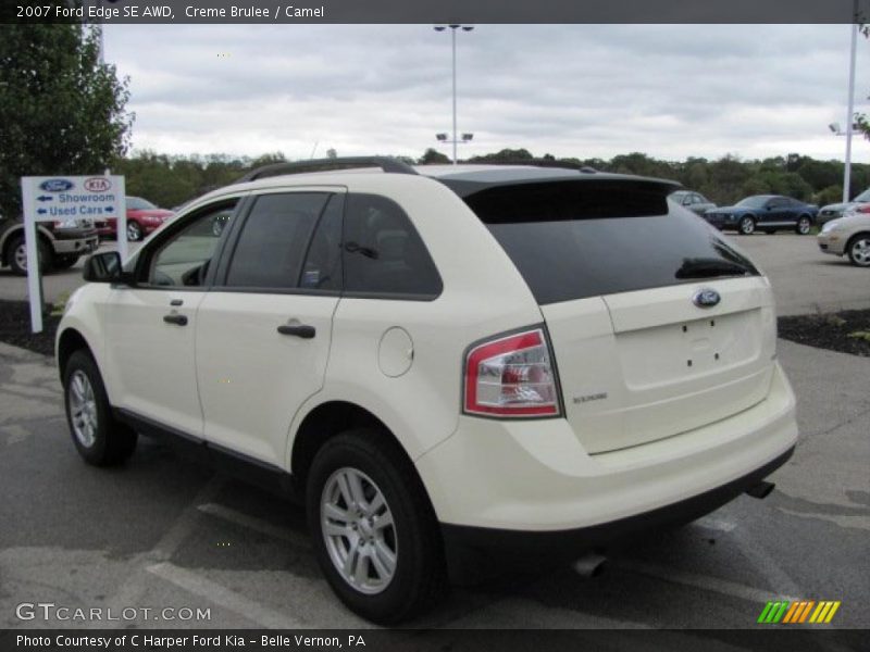 Creme Brulee / Camel 2007 Ford Edge SE AWD