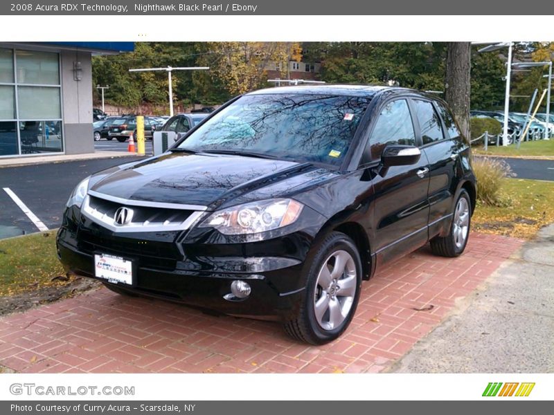 Nighthawk Black Pearl / Ebony 2008 Acura RDX Technology