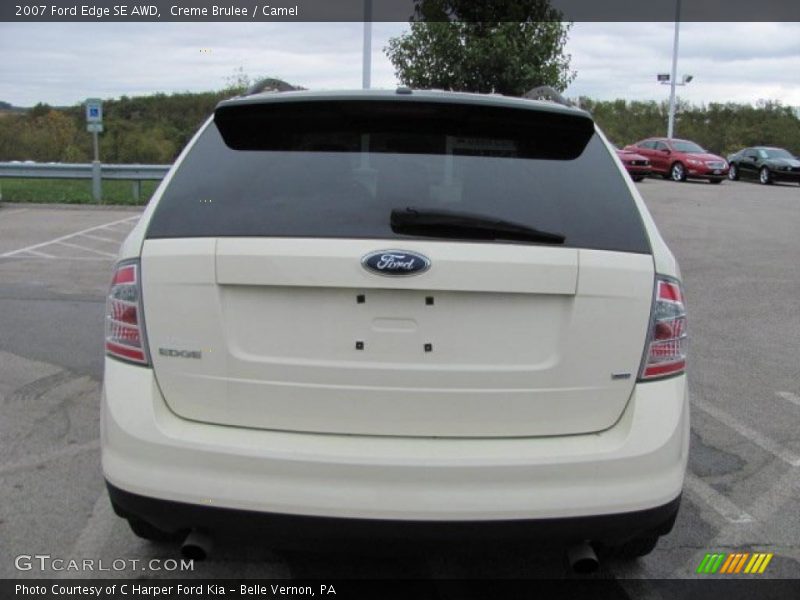 Creme Brulee / Camel 2007 Ford Edge SE AWD
