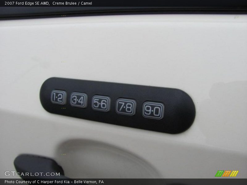 Creme Brulee / Camel 2007 Ford Edge SE AWD