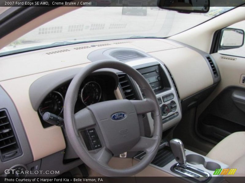 Creme Brulee / Camel 2007 Ford Edge SE AWD