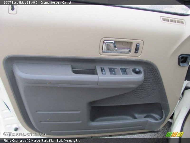 Creme Brulee / Camel 2007 Ford Edge SE AWD
