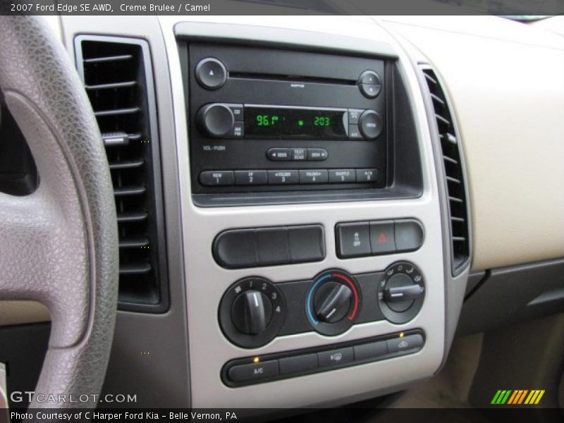 Creme Brulee / Camel 2007 Ford Edge SE AWD