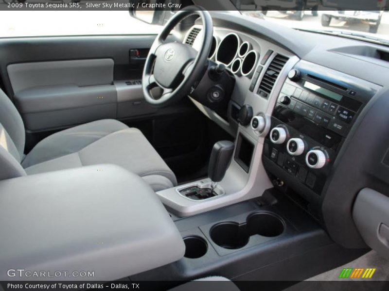  2009 Sequoia SR5 Graphite Gray Interior