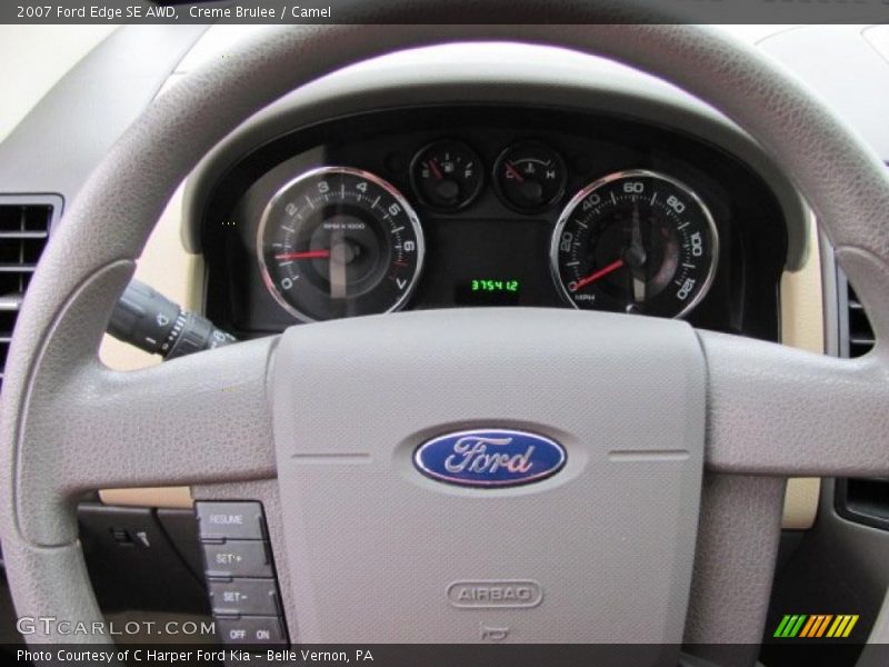 Creme Brulee / Camel 2007 Ford Edge SE AWD