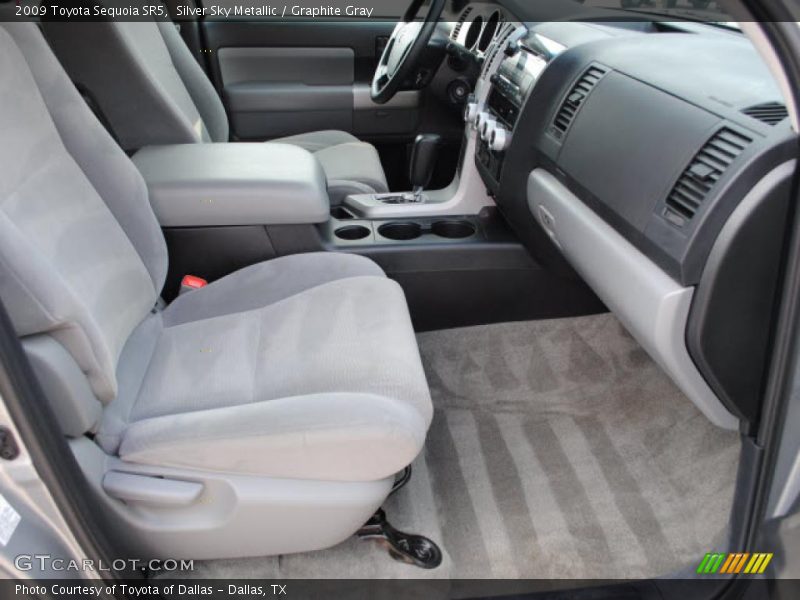  2009 Sequoia SR5 Graphite Gray Interior