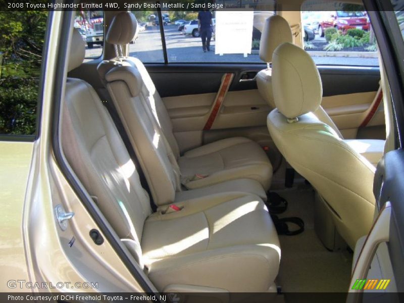 Sandy Beach Metallic / Sand Beige 2008 Toyota Highlander Limited 4WD