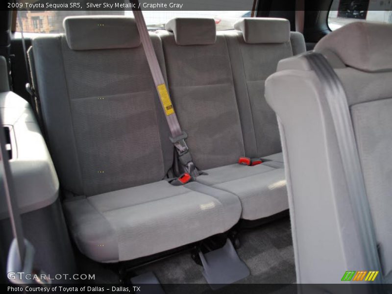  2009 Sequoia SR5 Graphite Gray Interior