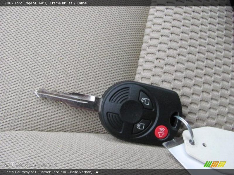 Creme Brulee / Camel 2007 Ford Edge SE AWD