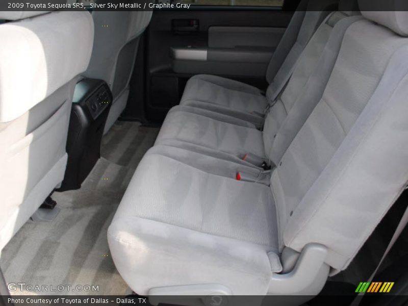 2009 Sequoia SR5 Graphite Gray Interior