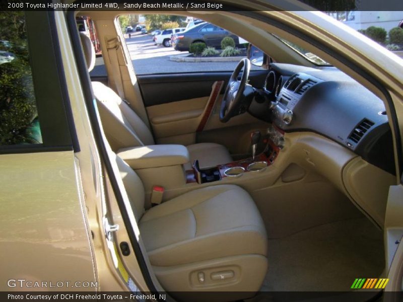 Sandy Beach Metallic / Sand Beige 2008 Toyota Highlander Limited 4WD