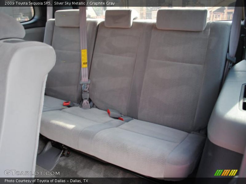  2009 Sequoia SR5 Graphite Gray Interior