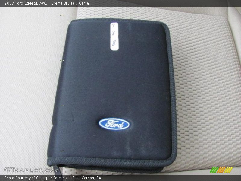 Creme Brulee / Camel 2007 Ford Edge SE AWD