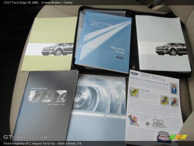 Creme Brulee / Camel 2007 Ford Edge SE AWD