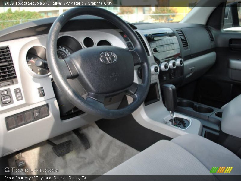 Graphite Gray Interior - 2009 Sequoia SR5 