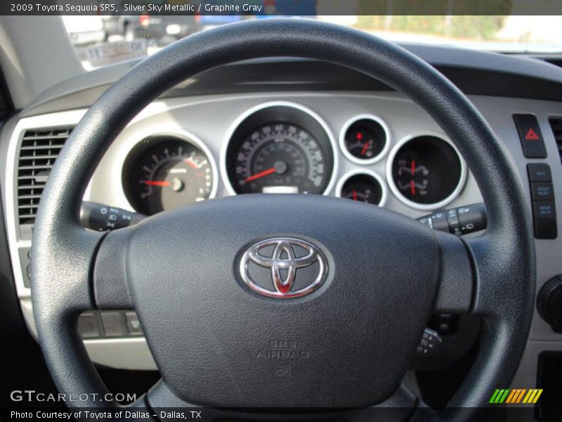  2009 Sequoia SR5 Steering Wheel