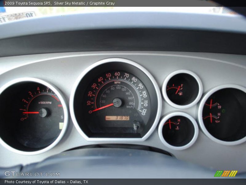  2009 Sequoia SR5 SR5 Gauges