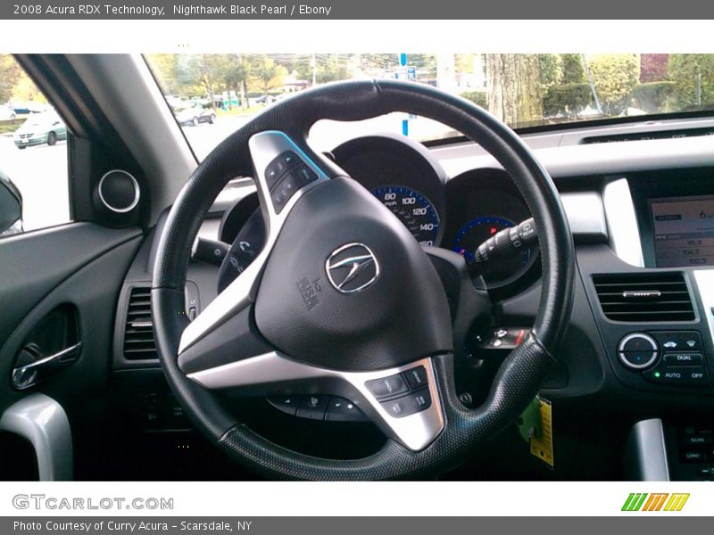 Nighthawk Black Pearl / Ebony 2008 Acura RDX Technology
