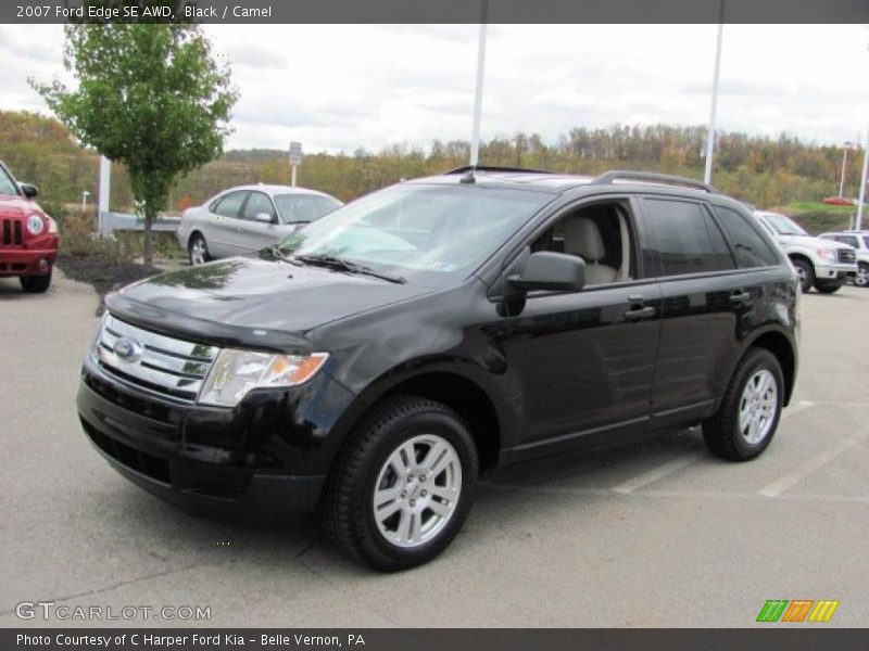 Black / Camel 2007 Ford Edge SE AWD