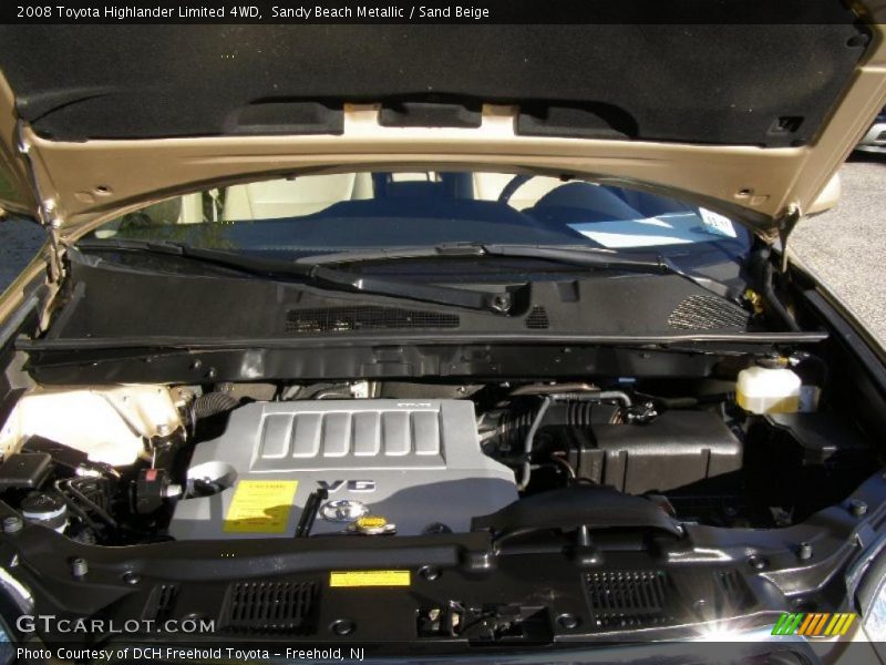 Sandy Beach Metallic / Sand Beige 2008 Toyota Highlander Limited 4WD
