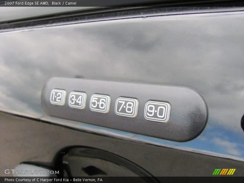 Black / Camel 2007 Ford Edge SE AWD