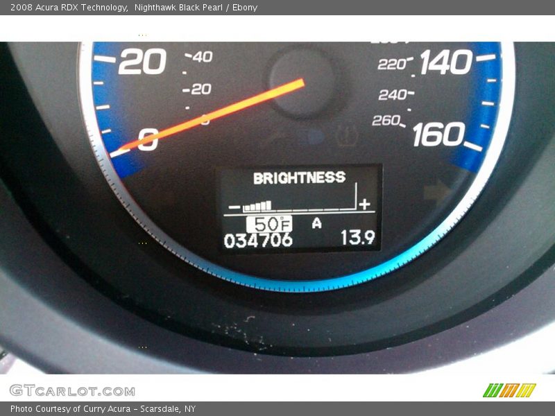 Nighthawk Black Pearl / Ebony 2008 Acura RDX Technology