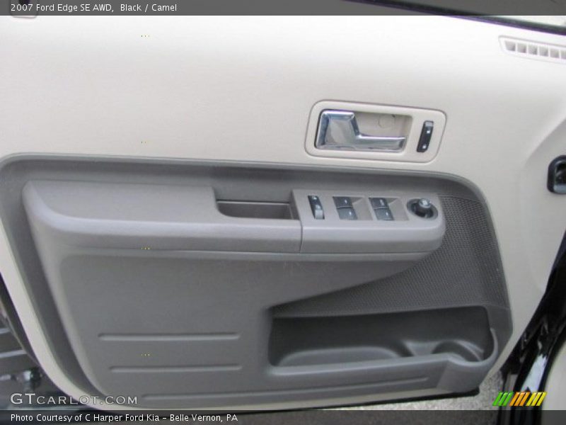 Black / Camel 2007 Ford Edge SE AWD