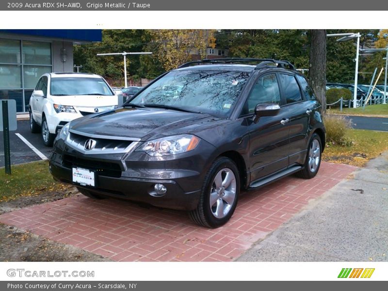 Grigio Metallic / Taupe 2009 Acura RDX SH-AWD