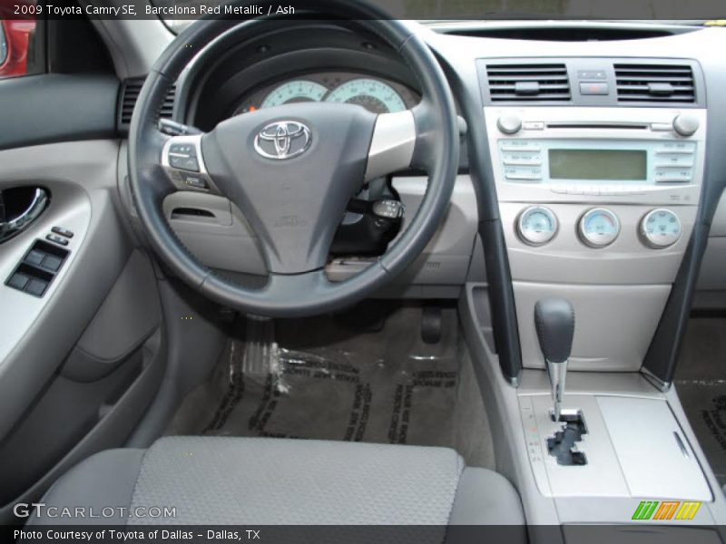Dashboard of 2009 Camry SE