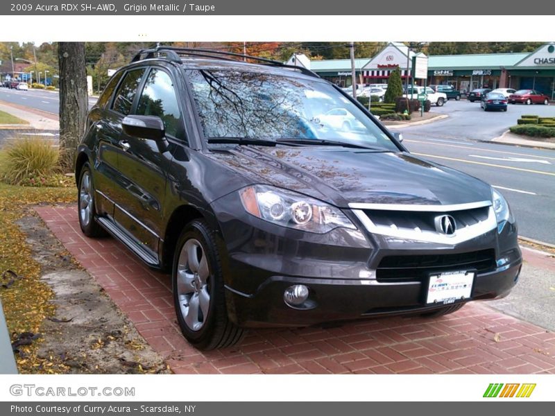 Grigio Metallic / Taupe 2009 Acura RDX SH-AWD