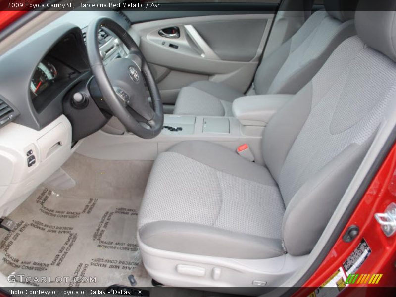  2009 Camry SE Ash Interior