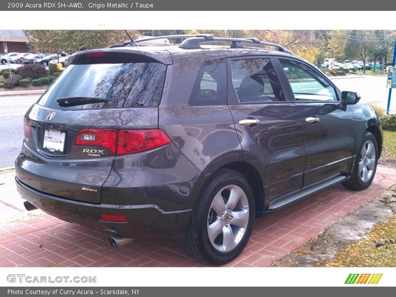 Grigio Metallic / Taupe 2009 Acura RDX SH-AWD