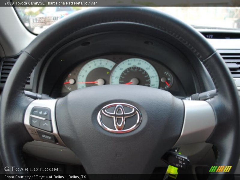 Barcelona Red Metallic / Ash 2009 Toyota Camry SE